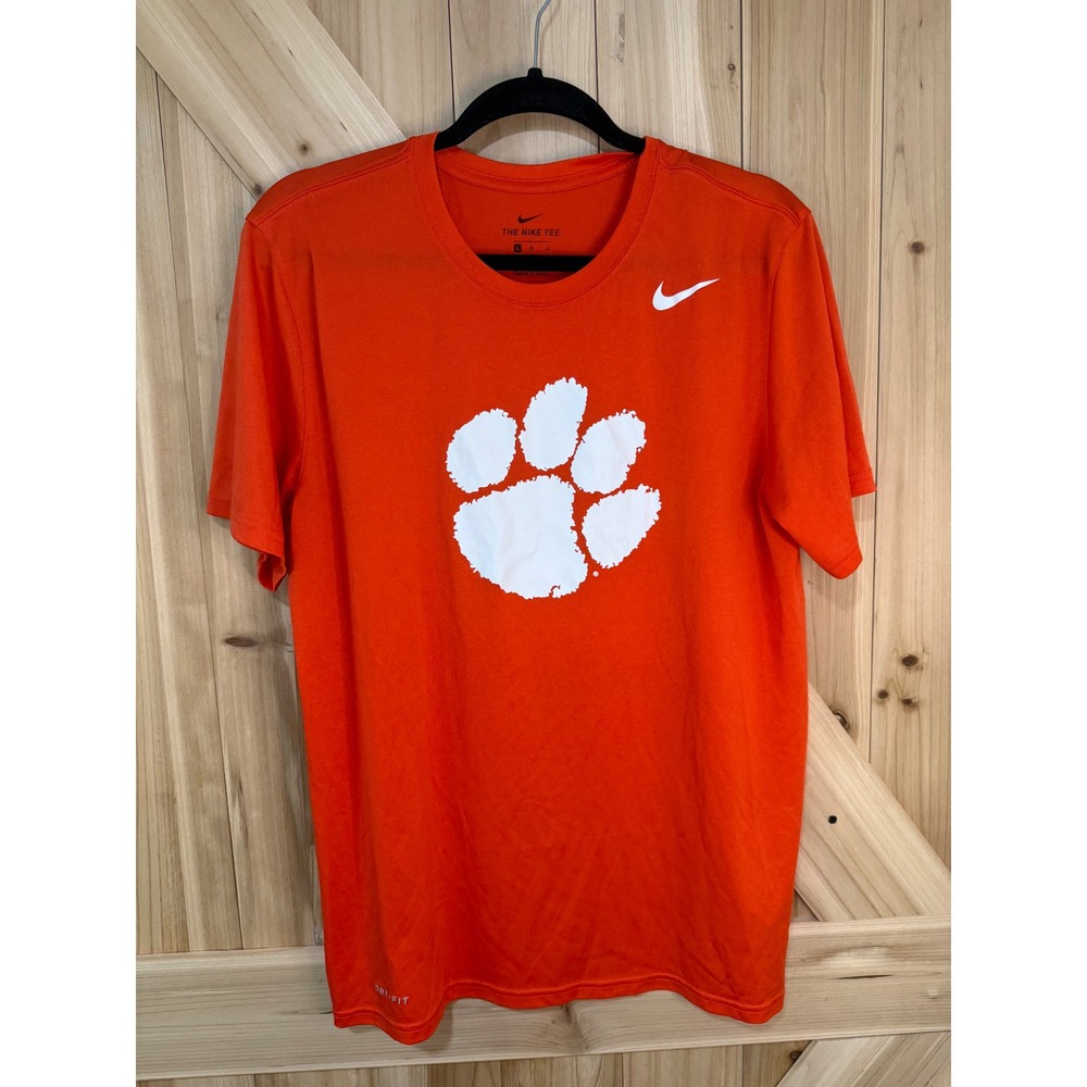 Nike Clemson Tigers Womens Legend Tee Orange Nike Dri-FIT. Size Large
